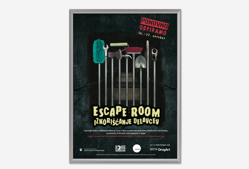 Escape room Izkoriščanje delavcev